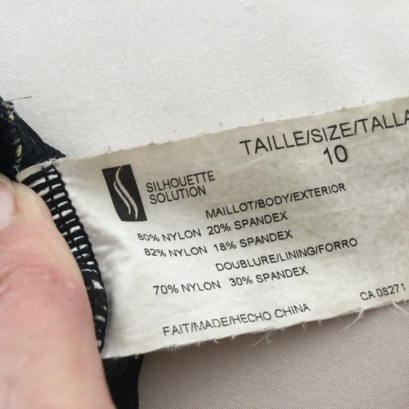 Lovely Faux Tankini One Piece Swimsuit - Picture 8 of 8